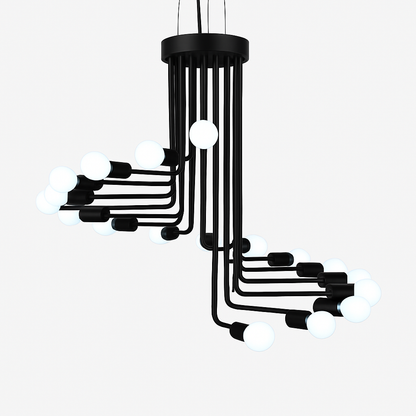 Lustre Design Noir Épuré