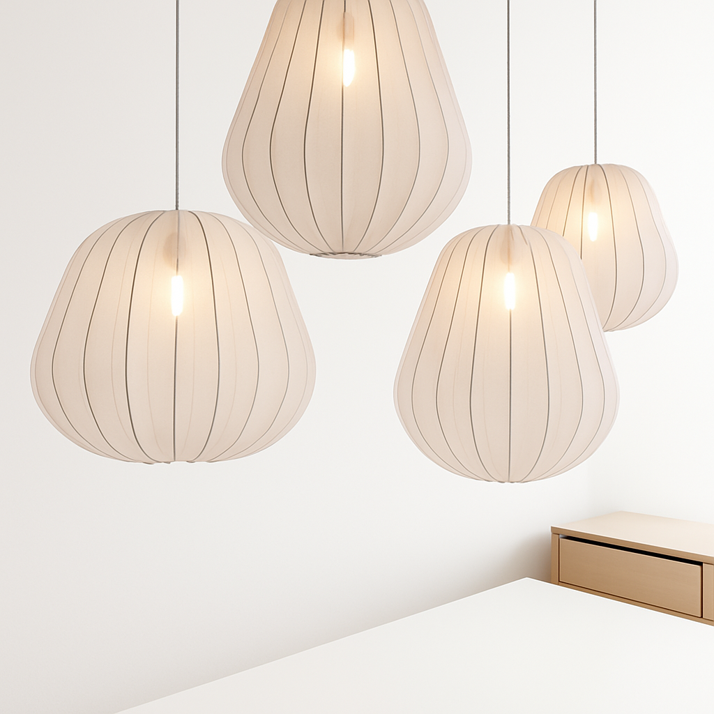 Lustre Tissu Wabi-Sabi : Ambiance Japonaise Authentique