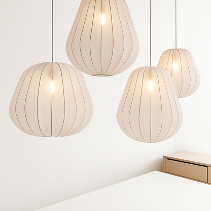Lustre Tissu Wabi-Sabi : Ambiance Japonaise Authentique