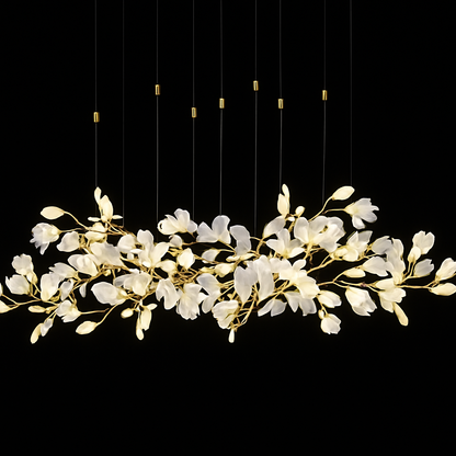 Lustre LED Ginkgo Céramique Design Moderne