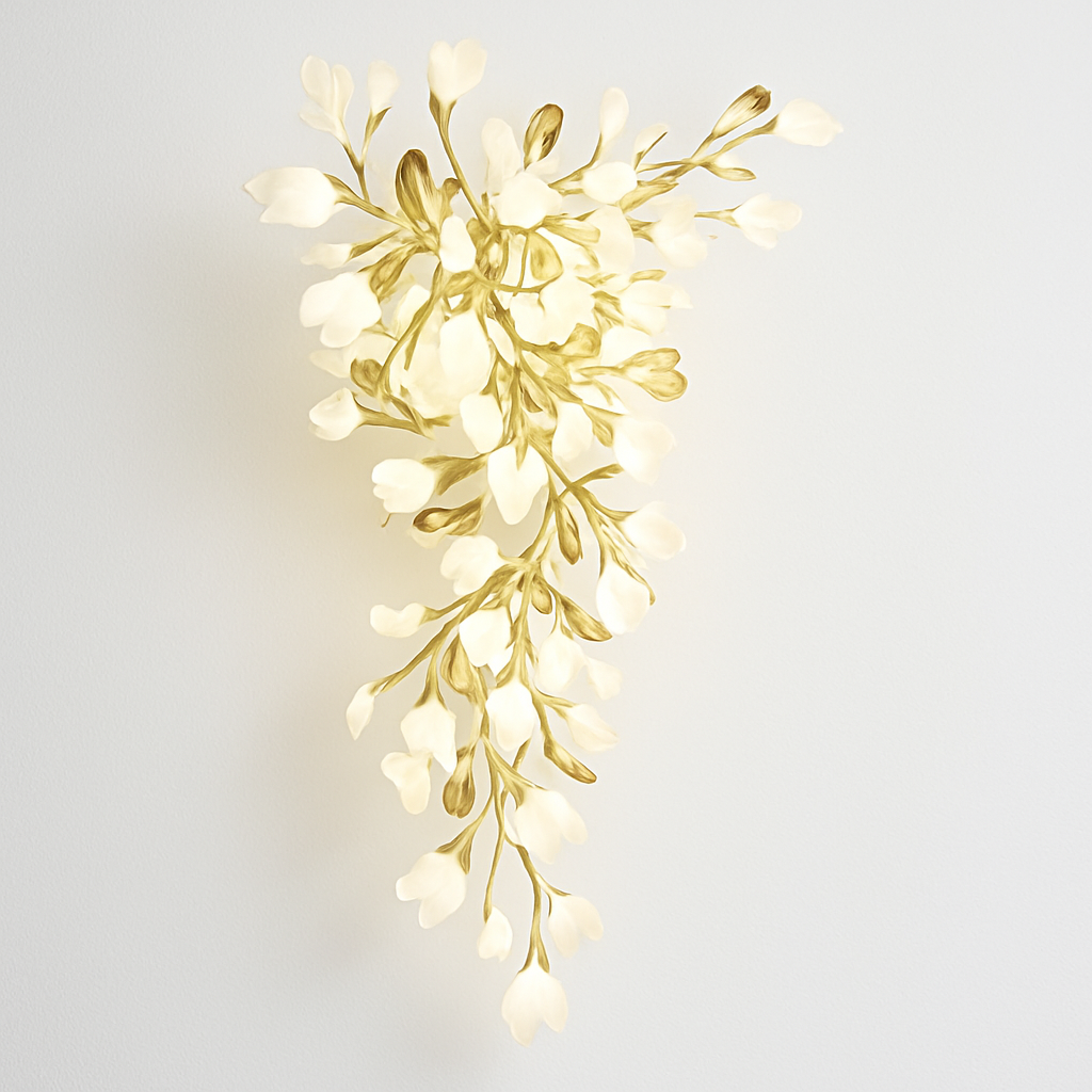 Lustre LED Ginkgo Céramique Design Moderne