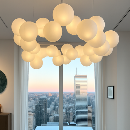 Lustre LED Design Moderne Suspendu