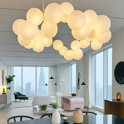 Lustre LED Design Moderne Suspendu