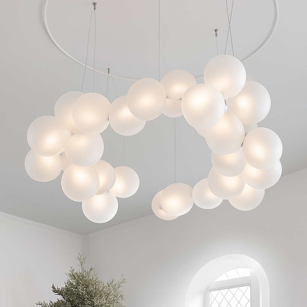 Lustre LED Design Moderne Suspendu