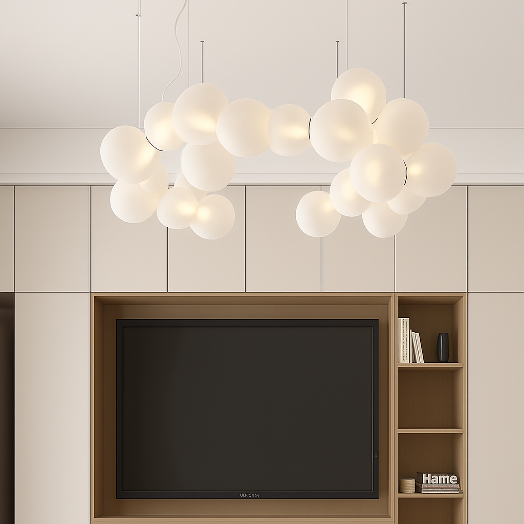 Lustre LED Design Moderne Suspendu