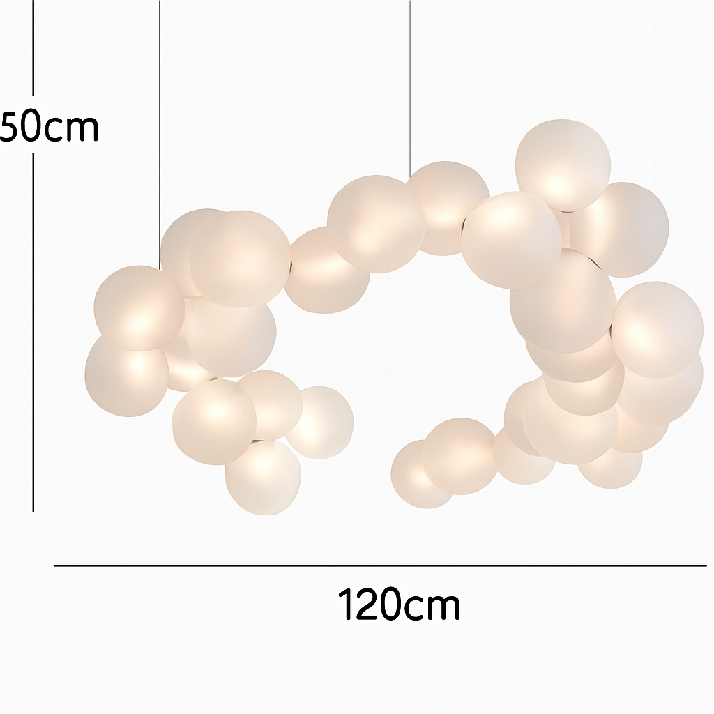 Lustre LED Design Moderne Suspendu