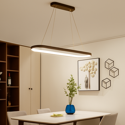 Lustre LED Design Suspendu Aluminium