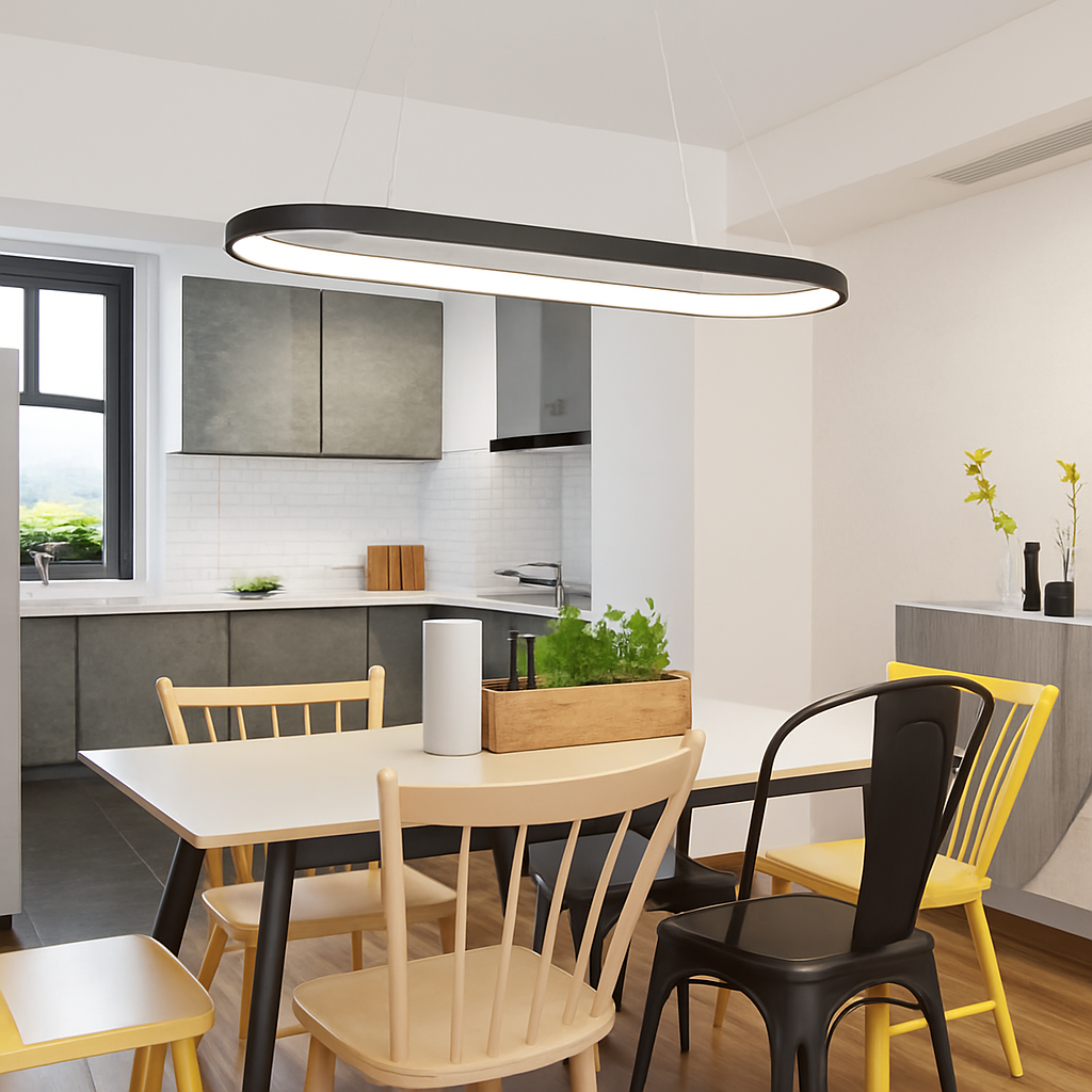 Lustre LED Design Suspendu Aluminium