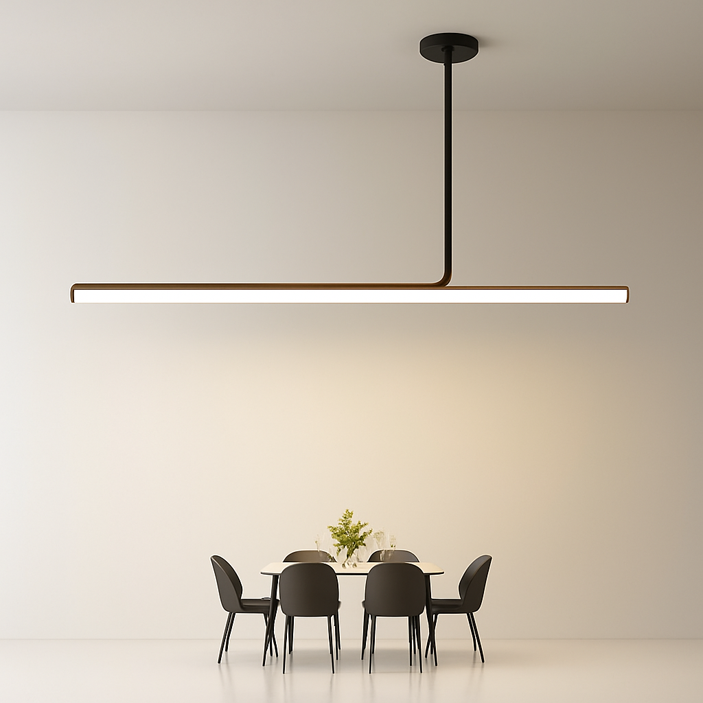 Lustre LED Long Moderne Dimmable
