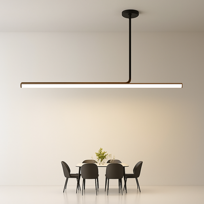 Lustre LED Long Moderne Dimmable