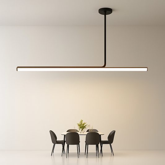 Lustre LED Long Moderne Dimmable