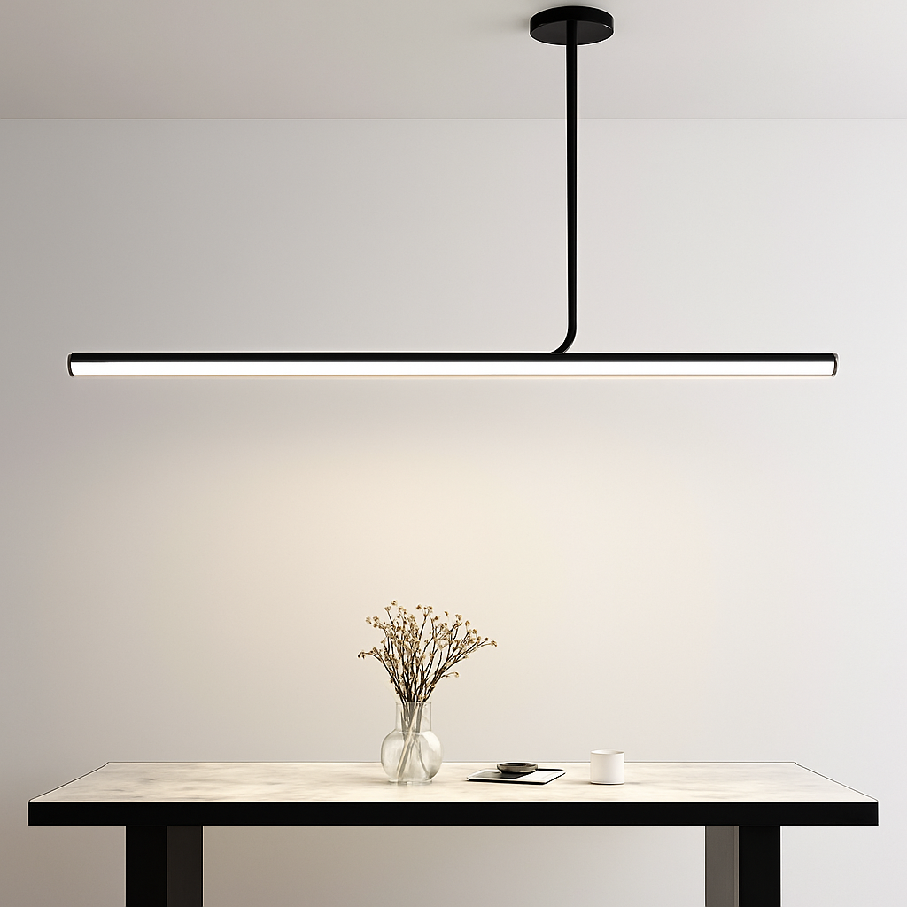 Lustre LED Long Moderne Dimmable