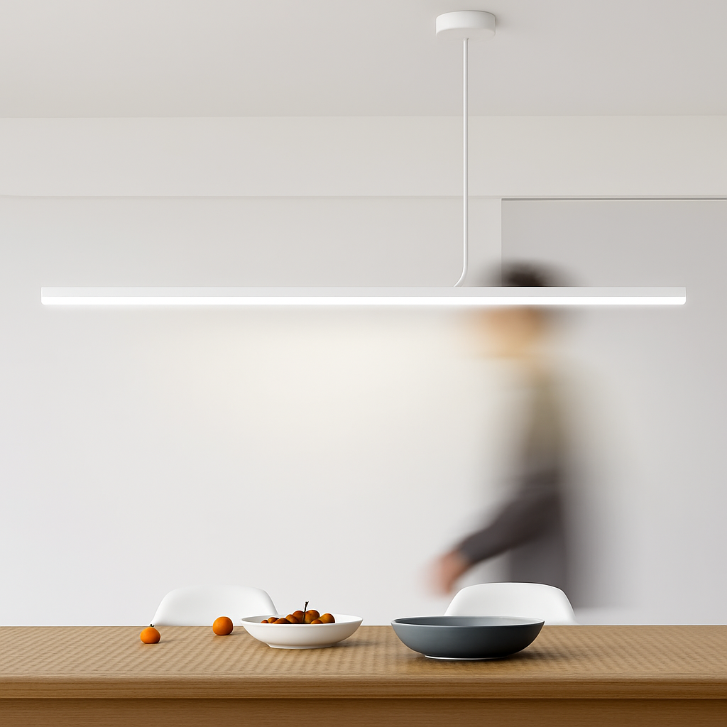 Lustre LED Long Moderne Dimmable