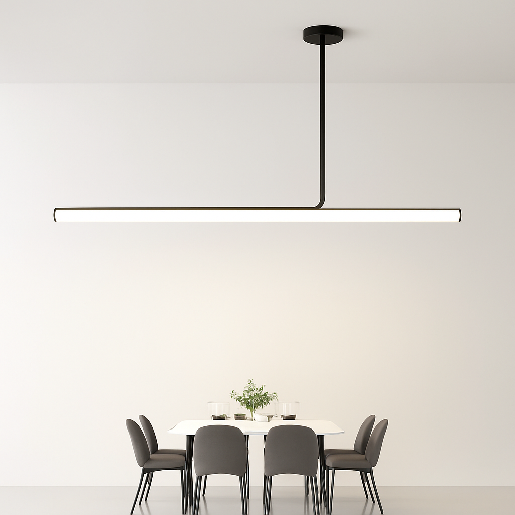 Lustre LED Long Moderne Dimmable