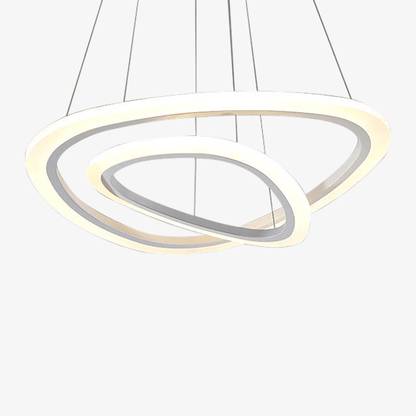 Lustre LED Luxury Ring : Design Anneaux Lumineux