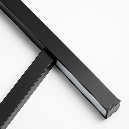 Lustre LED Minimaliste Dimmable Noir SANDYHA