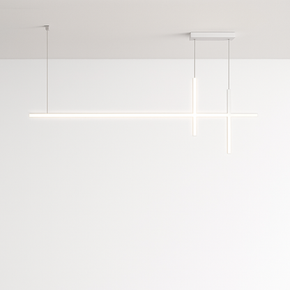 Lustre LED Minimaliste Dimmable Noir SANDYHA