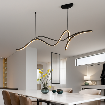 Lustre LED Moderne Dimmable - Design Épuré