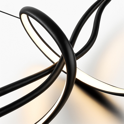 Lustre LED Moderne Dimmable - Design Épuré