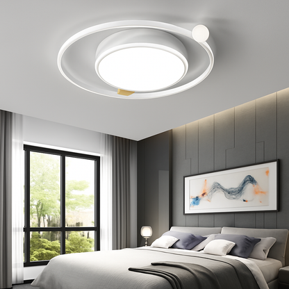 Plafonnier LED Moderne Design Fer Dimmable