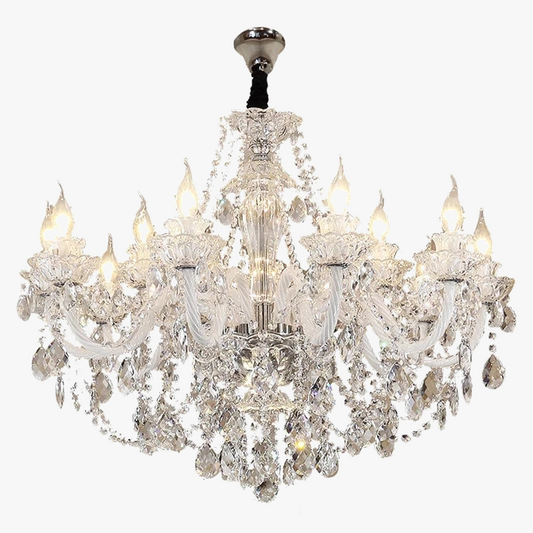 Lustre Cristal Moderne Dimmable
