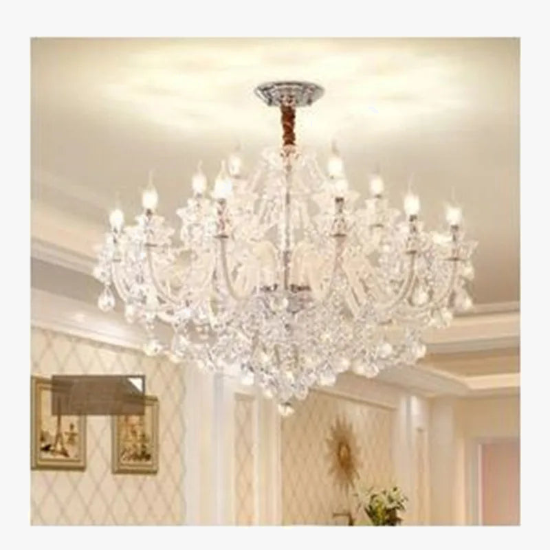 Lustre Cristal Moderne Dimmable