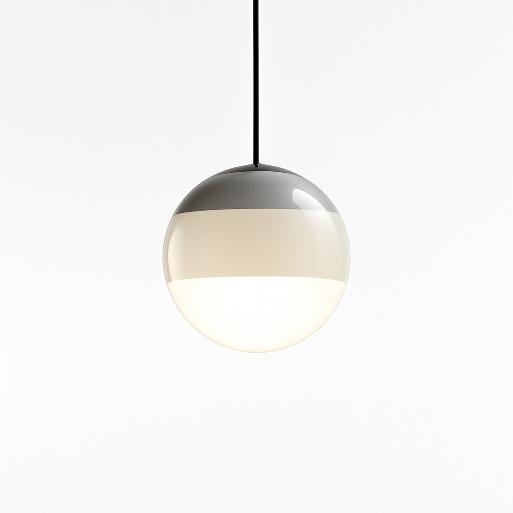 Lustre Moderne en Verre Élégant