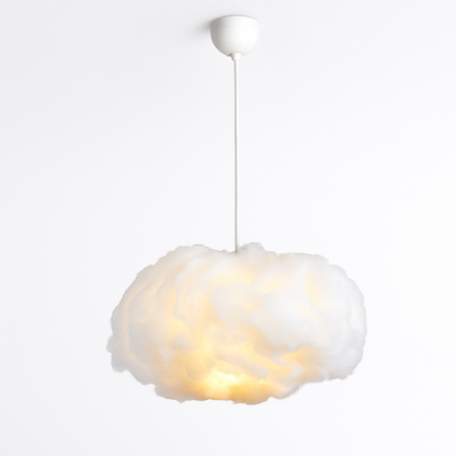 Lustre Nuage LED Moderne Suspendu en Soie