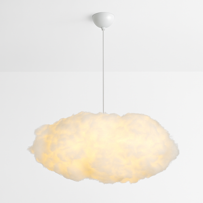 Lustre Nuage LED Moderne Suspendu en Soie