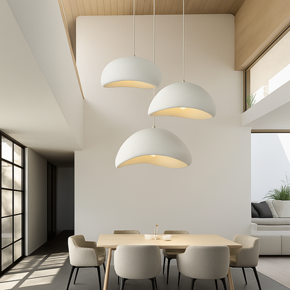 Lustre LED Wabi Sabi Moderne Nordique