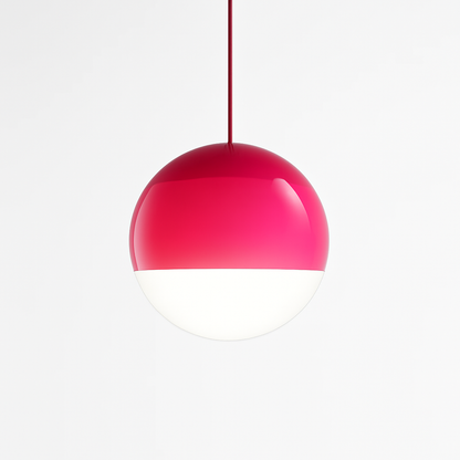 Lustre LED Verre Dégradé Style Nordique