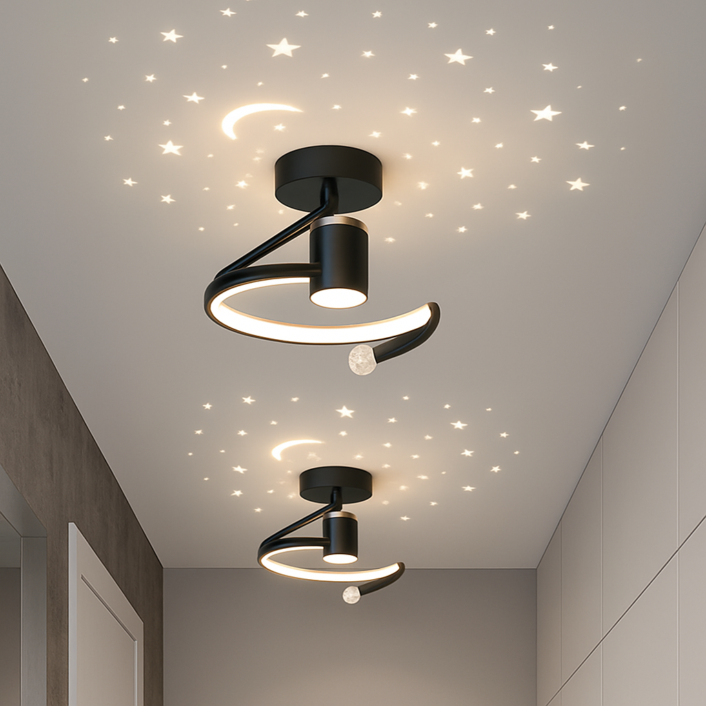 Lustre LED Ciel Étoilé Scandinave