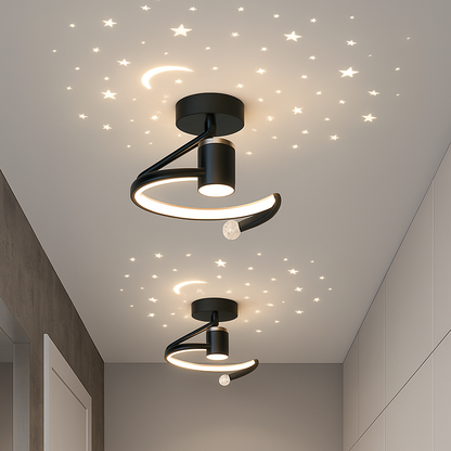 Lustre LED Ciel Étoilé Scandinave