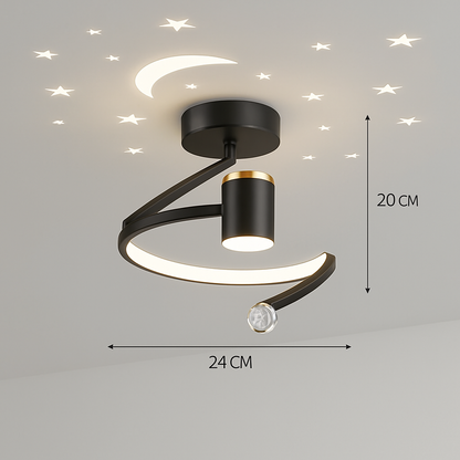 Lustre LED Ciel Étoilé Scandinave