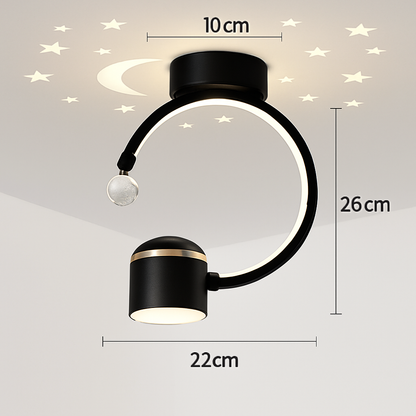 Lustre LED Ciel Étoilé Scandinave