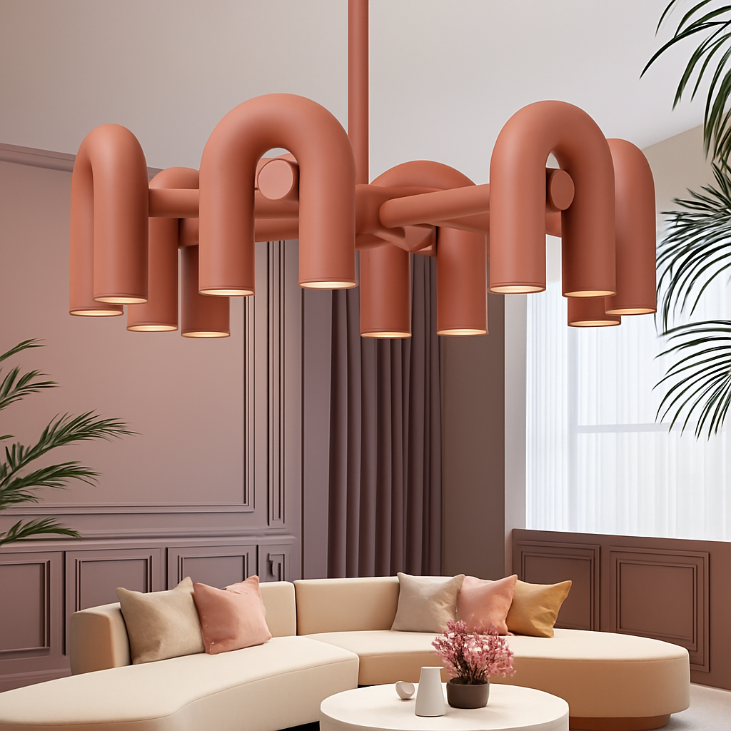 Lustre LED Nordique Minimaliste Moderne