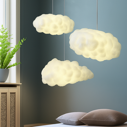 Lustre Nuage LED pour Chambre Enfant