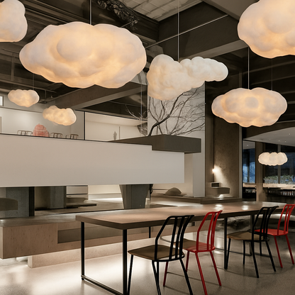 Lustre Nuage LED pour Chambre Enfant