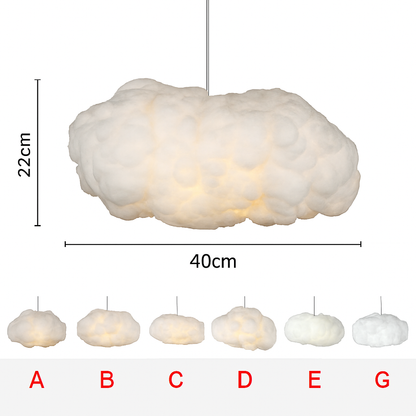 Lustre Nuage LED pour Chambre Enfant