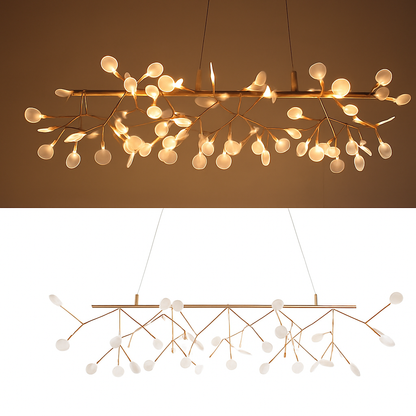 Lustre Firefly LED : Branche d'Arbre Lumineuse Design