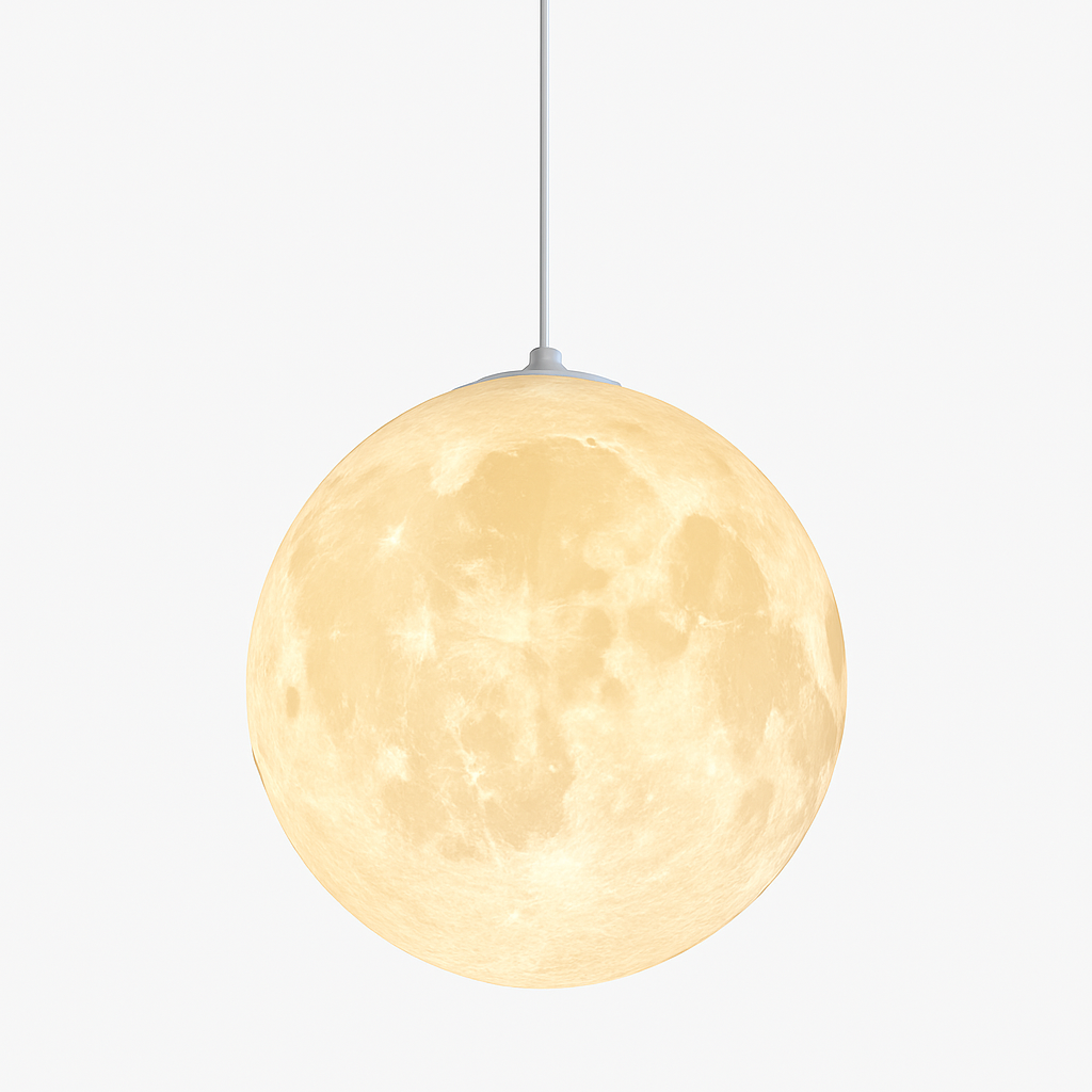 Lustre LED Pleine Lune Sandyha Moderne