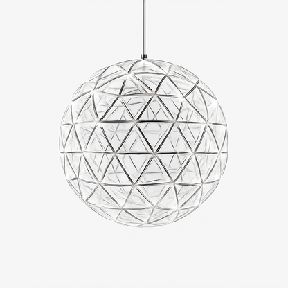 Lustre Spark Ball : Suspension Design Feu d'Artifice Métal