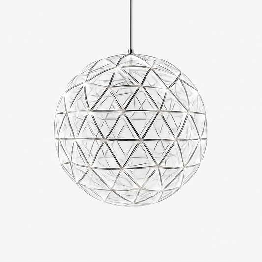 Lustre Spark Ball : Suspension Design Feu d'Artifice Métal