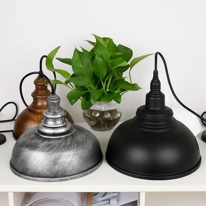 Lustre Vintage Industriel wecus - Suspension Métal Loft