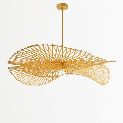 Lustre Osier Tissé Bambou Naturel & Chic