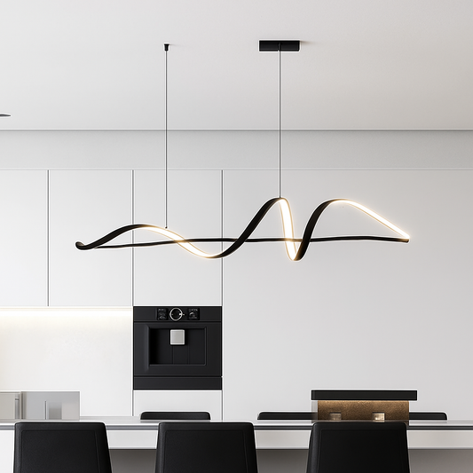Lustre Suspension LED Dimmable Design Moderne