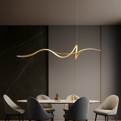 Lustre Suspension LED Dimmable Design Moderne