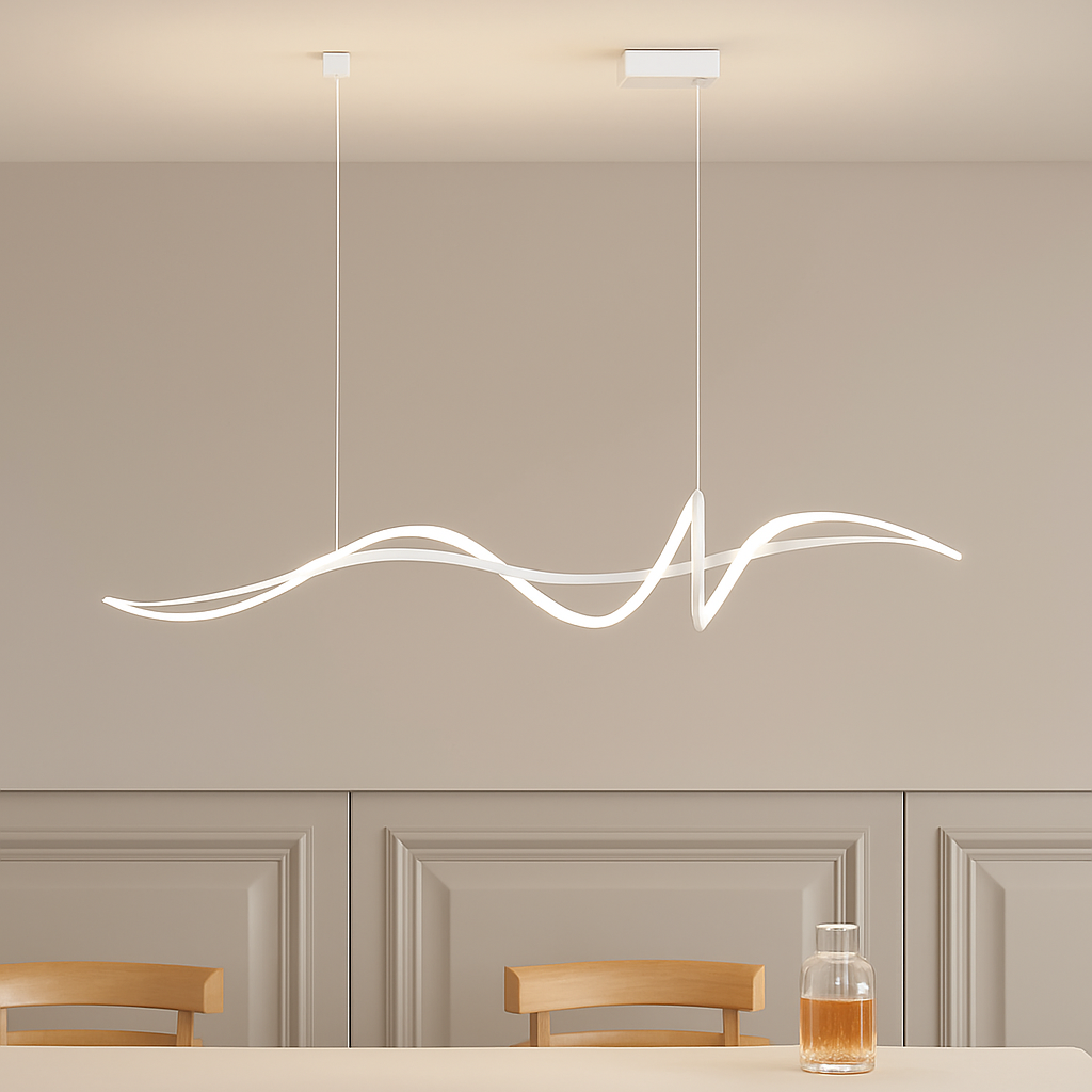 Lustre Suspension LED Dimmable Design Moderne