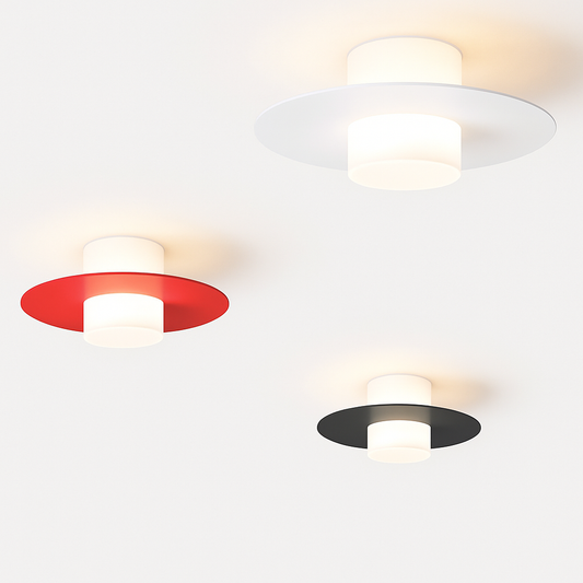 Plafonnier LED Moderne ZSHLZC - Blanc/Noir