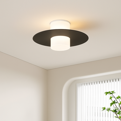 Plafonnier LED Moderne ZSHLZC - Blanc/Noir